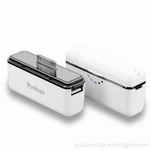 External Batteries for iPhone, with 2,800mAh Capacity, Available in White or Black